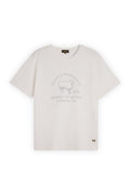 T-Shirt Graphique Délavé - Off White - Homme