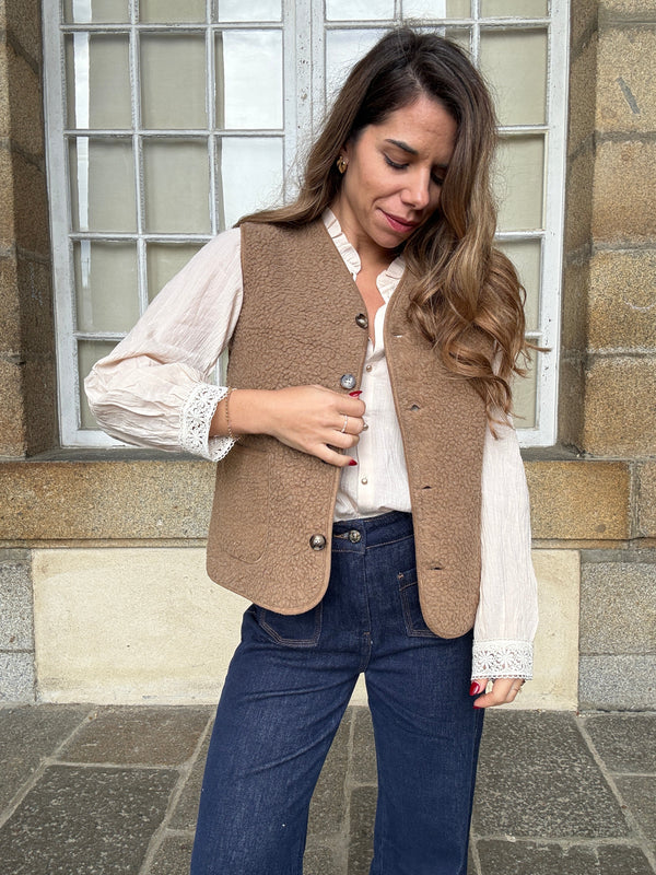 Chaleco Berger Arianne Camel