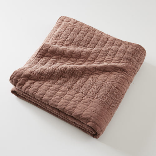 Couvre-Lit - Zelie - Terracotta