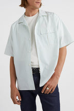 The Kooples - Chemise Ecru Et Turquoise - Homme