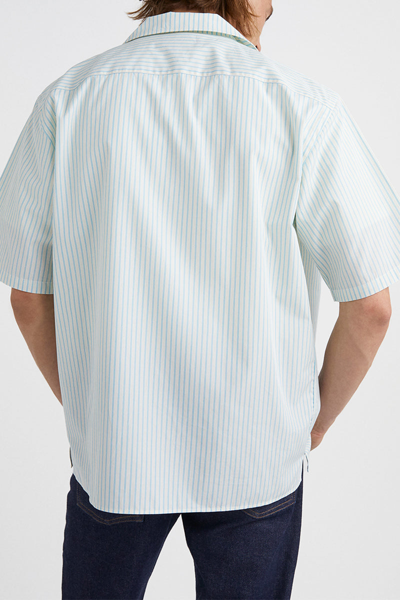 The Kooples - Chemise Ecru Et Turquoise - Homme
