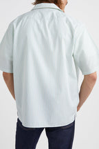The Kooples - Chemise Ecru Et Turquoise - Homme