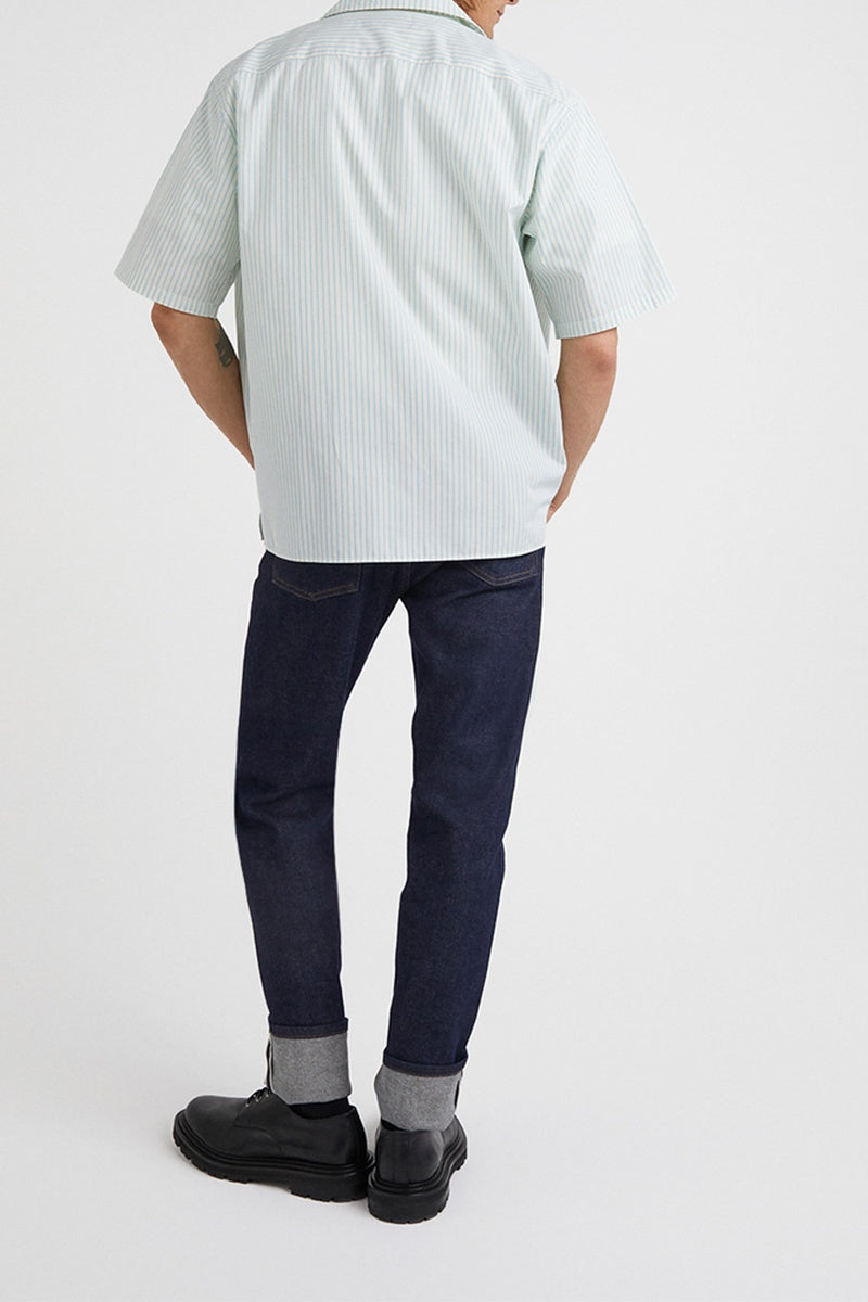 The Kooples - Chemise Ecru Et Turquoise - Homme