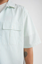 The Kooples - Chemise Ecru Et Turquoise - Homme