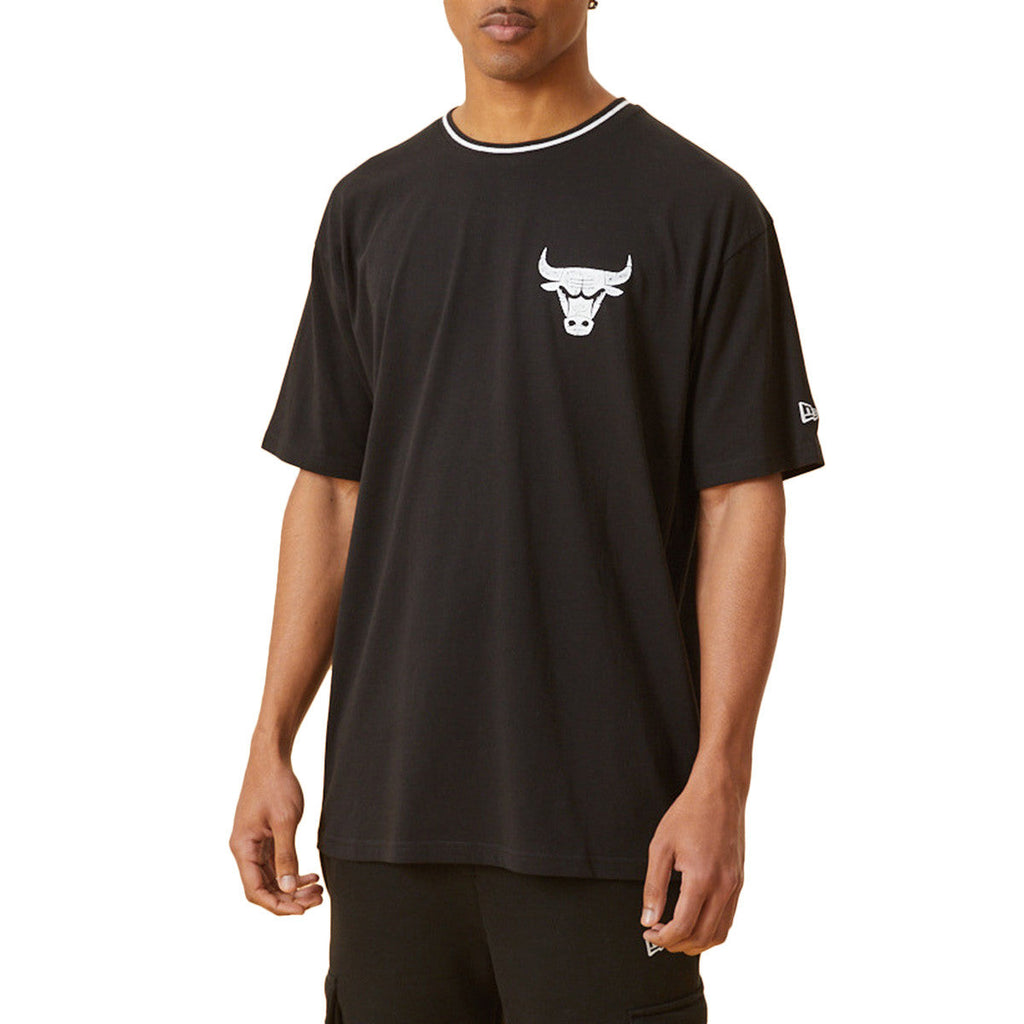 Tee-Shirt New Era Distressed Oversize Chicago Bulls