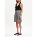 Short Stuart Grey Stripes