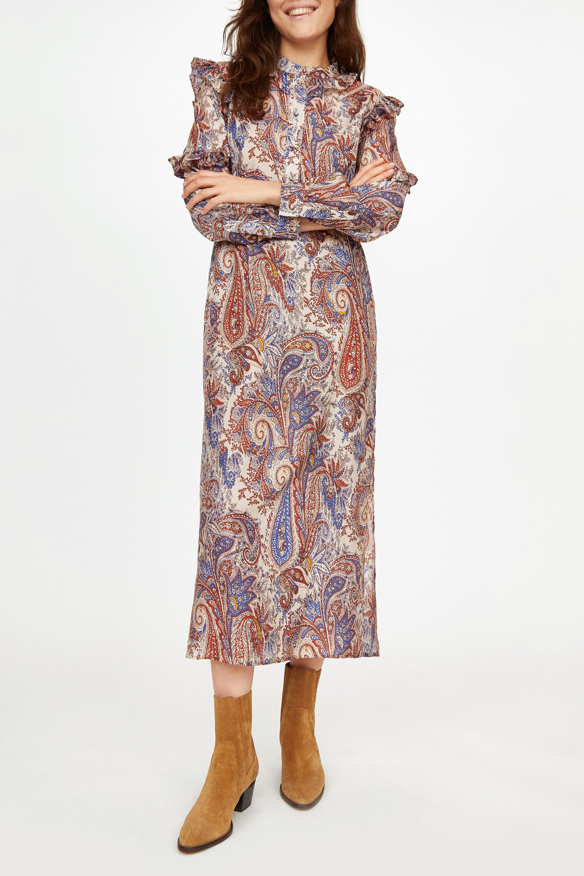 Arlo Paisley DENIM Dress