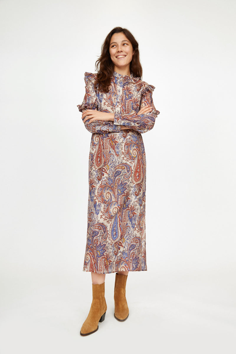 Arlo Paisley DENIM Dress