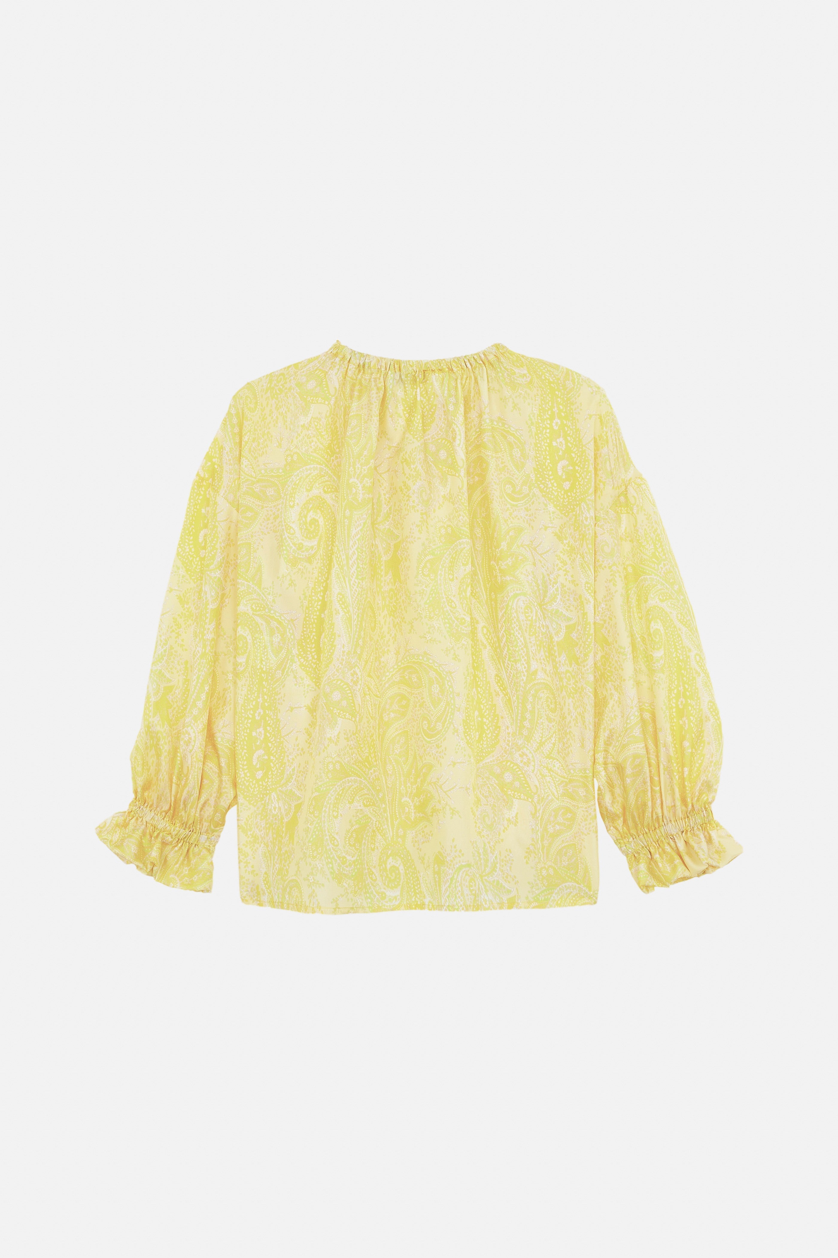 Ava Paisley SOLEIL Blouse