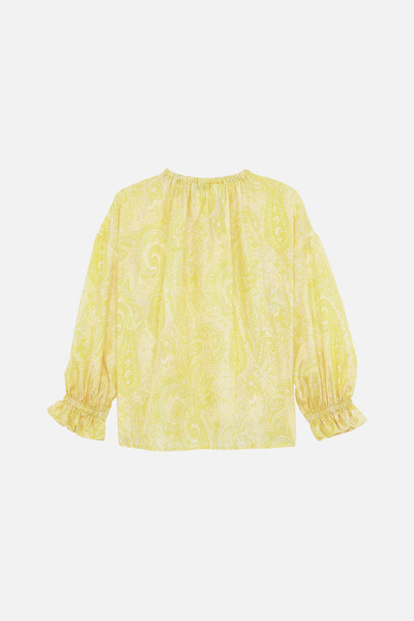 Ava Paisley SOLEIL Blouse