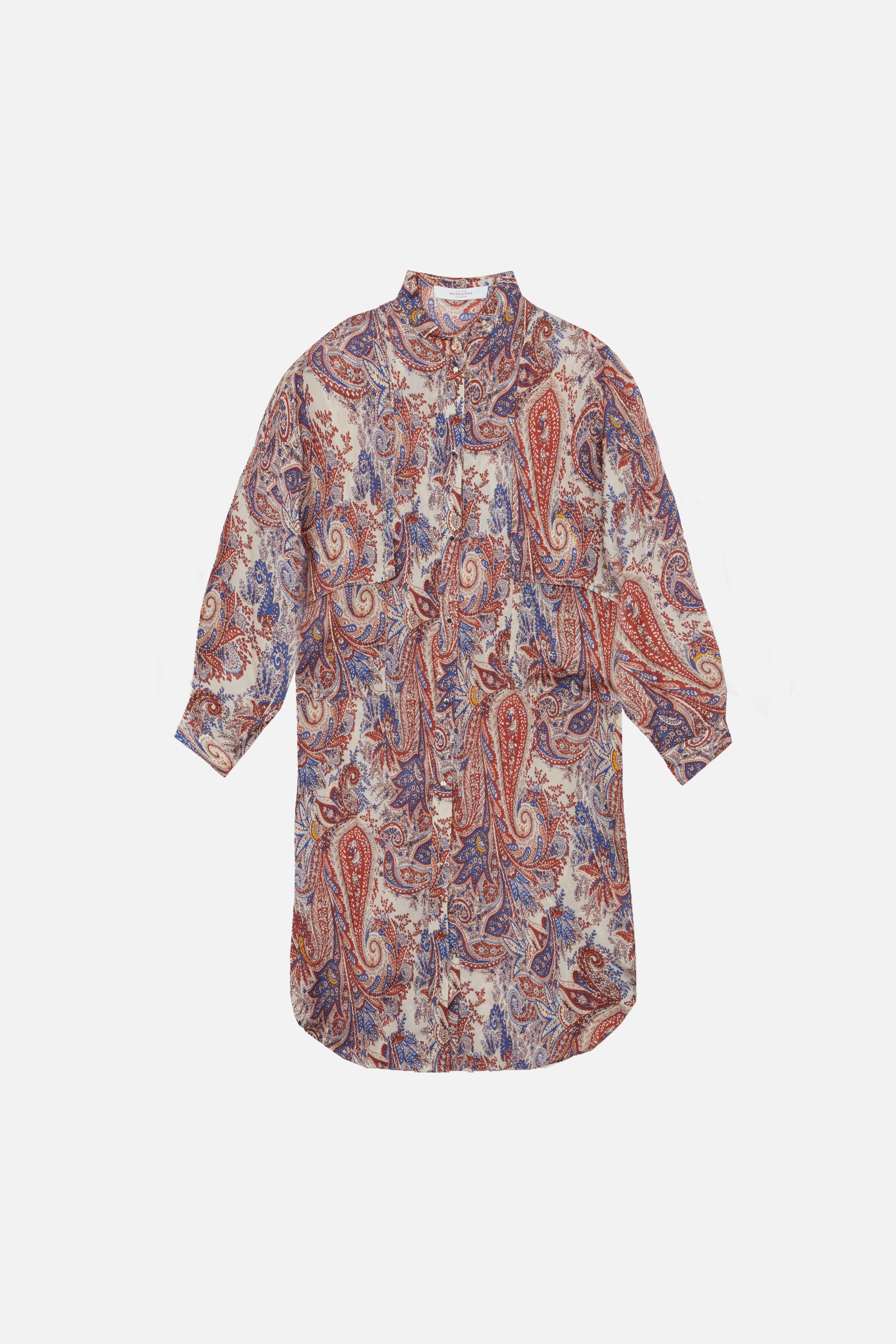 Wake Paisley - print DENIM Dress