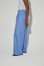 Pantalon Astrid Éclat Bleu, Fabriqué En Italie