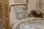 Tamara - Couette Imprimée + 1 Taie D'Oreiller - Coton Imprimé
