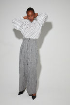 Pantalon Elsa Vichy Fabriqué En Italie