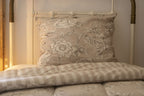 Nora - Couette Imprimée + 1 Taie D'Oreiller - Coton Imprimé