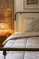 Printed Duvet + 1 Pillowcase - Printed Cotton - Nora