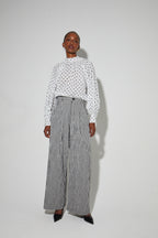 Pantalon Elsa Vichy Fabriqué En Italie