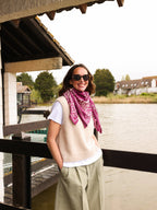 Foulard Adulte Mysore Bandana Violet