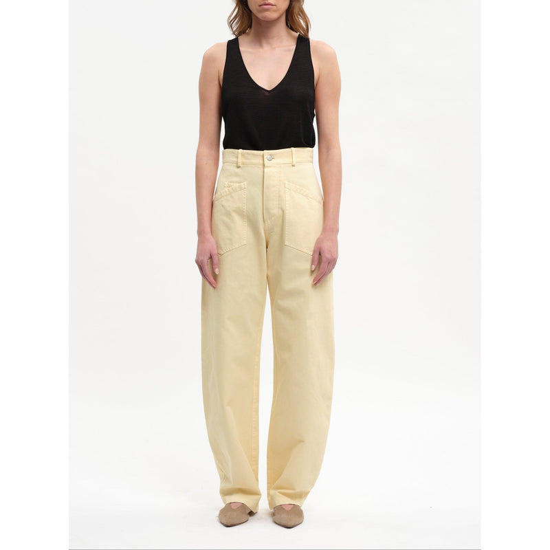 Pantalon Young Pale Yellow