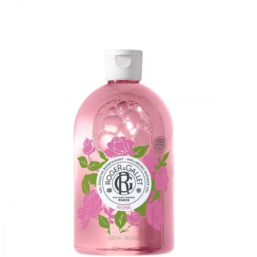 Roger&Gallet - Gel de Ducha Beneficioso Rosa Gran Formato - 500Ml