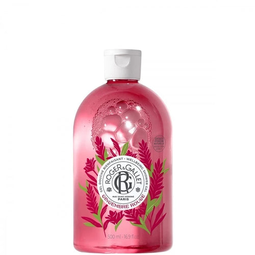 Roger&Gallet - Gel de Ducha Beneficioso Jengibre Rojo Gran Formato - 500Ml