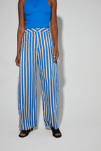 Pantalon Rivieria Blue Fabriqué En Italie