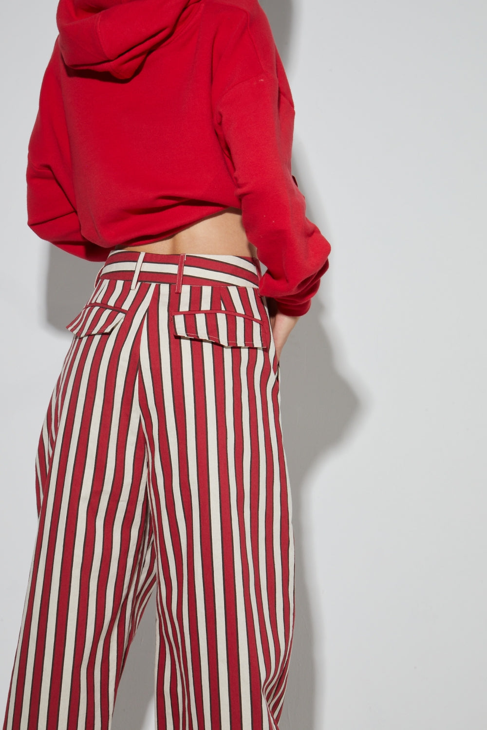 Pantalon Rio Riviera Red Fabriqué En Italie