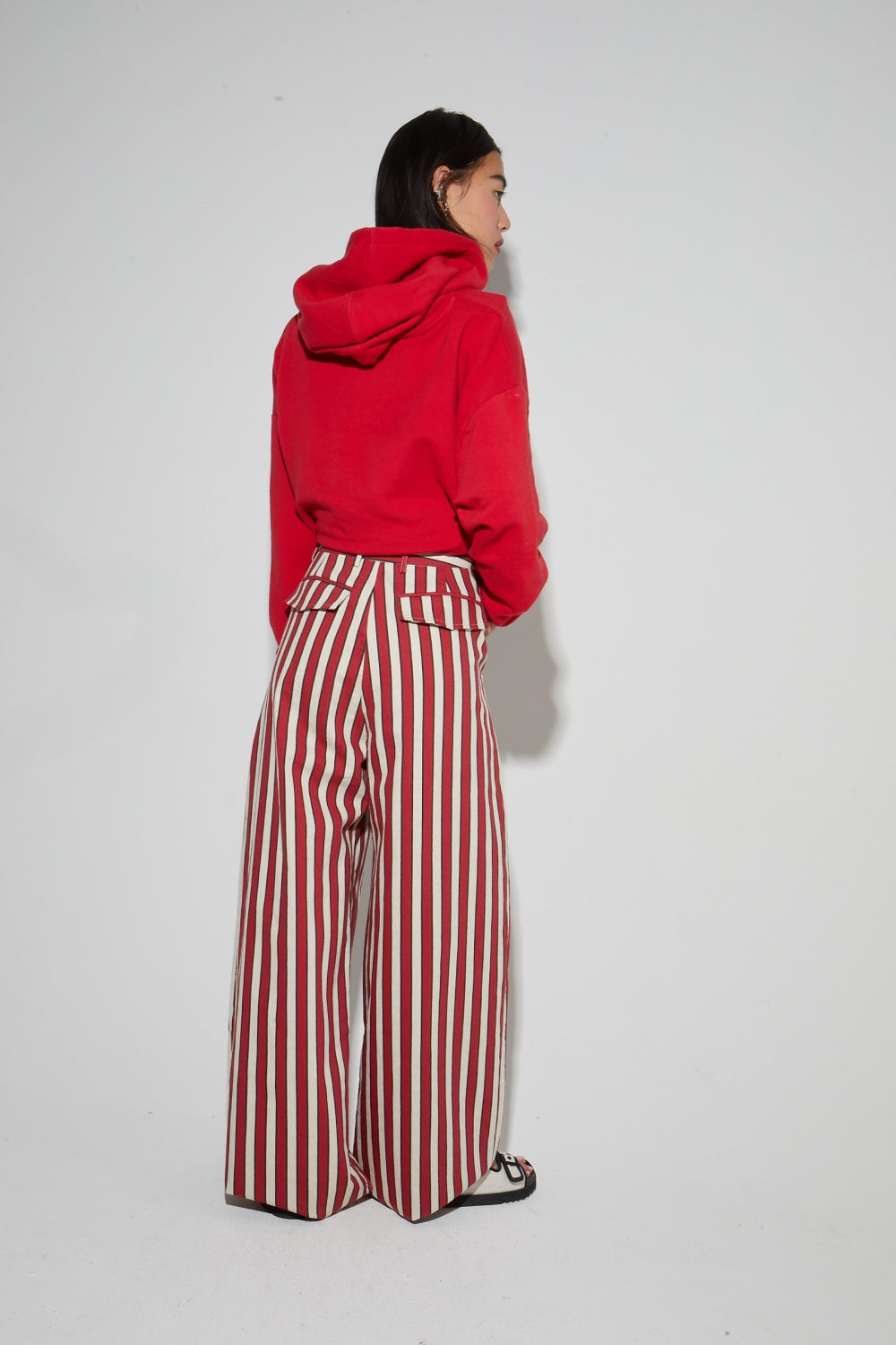 Pantalon Rio Riviera Red Fabriqué En Italie