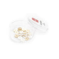 20 Heishi Rondelle Spacer Beads in Genuine Mother-of-Pearl - 6 Mm