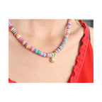 Box of Heishi Rondelle Beads 6 Mm - Mix of Pop Colors