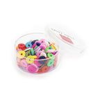 Box of Heishi Rondelle Beads 6 Mm - Mix of Pop Colors