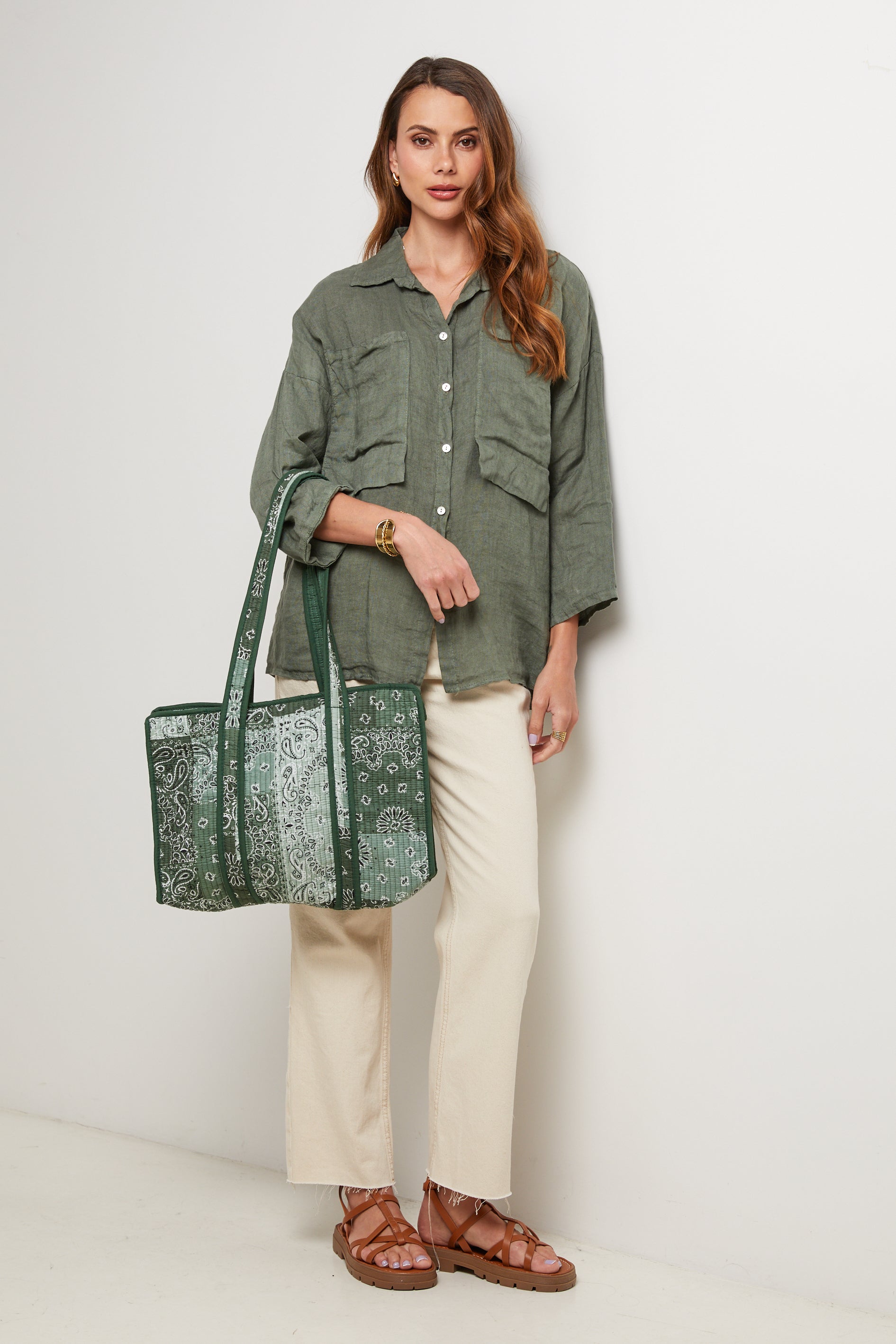 Chemise - Kaki - Femme