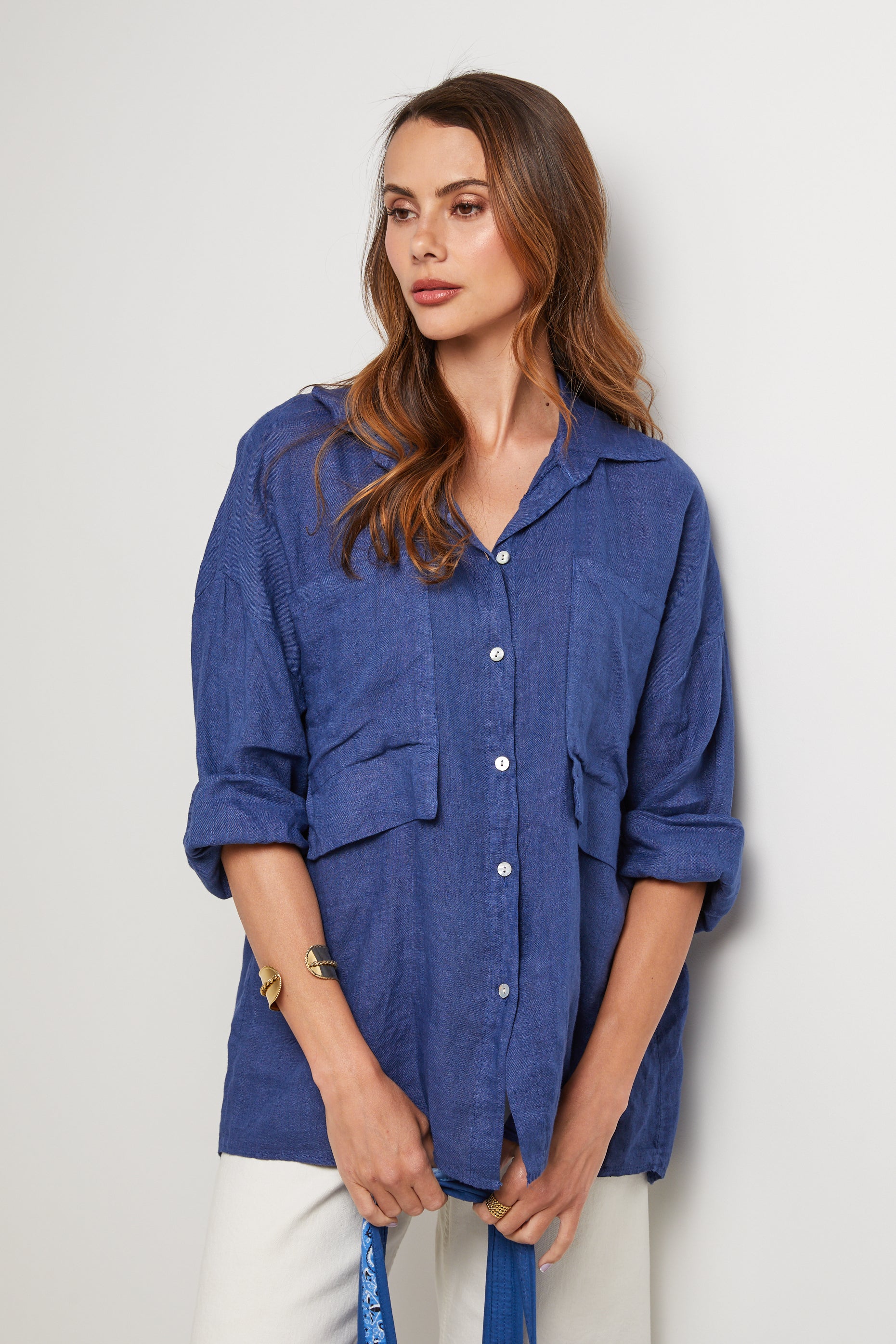 Shirt - Navy - Women