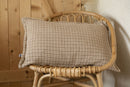 Coussin Déhoussable Avec Passepoil - Coton Texturé - Edgar