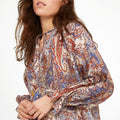 Blouse Ava Paisley DENIM
