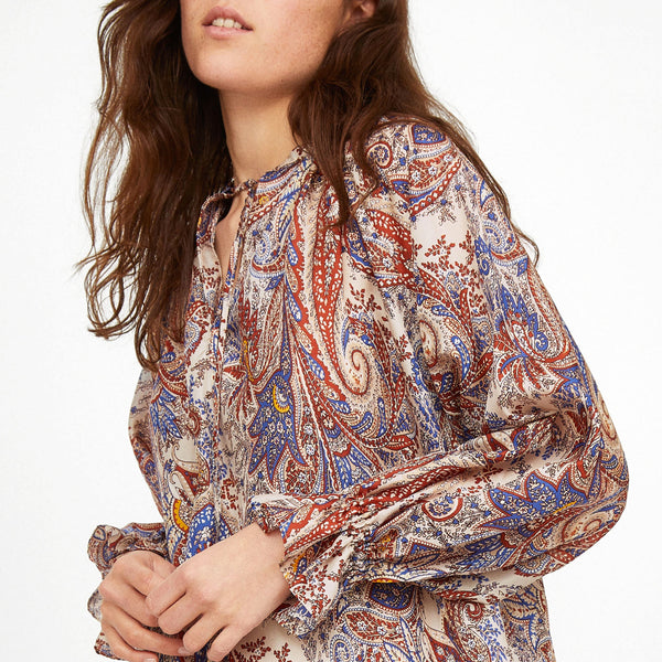 Blouse Ava Paisley DENIM