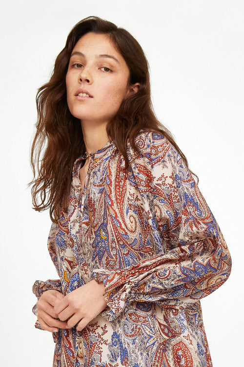 Blusa Ava Paisley DENIM