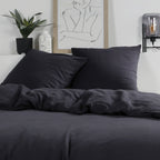 Cotton Gauze - Bed Set - Grey