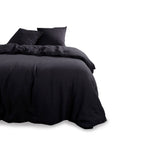Cotton Gauze - Bed Set - Grey