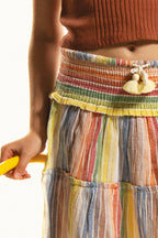 Jupe fille - Multicolor- Brasilito