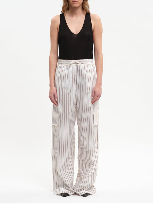 Pantalon Elson - Brown Stripes