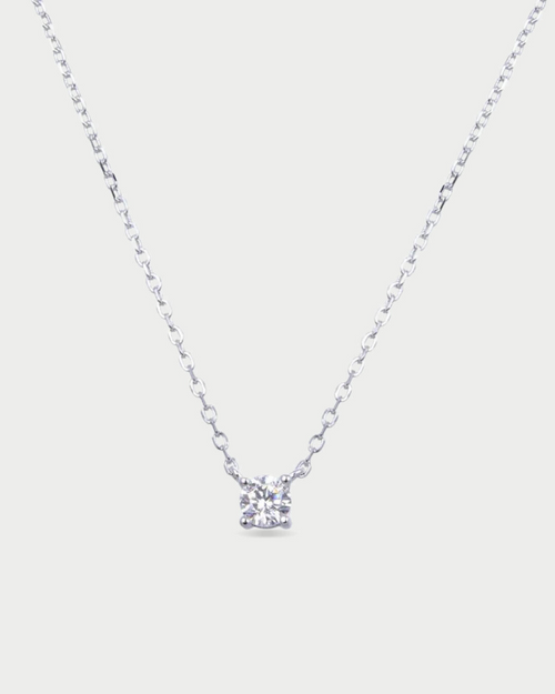 Collier Chaîne Intemporel - Blanc