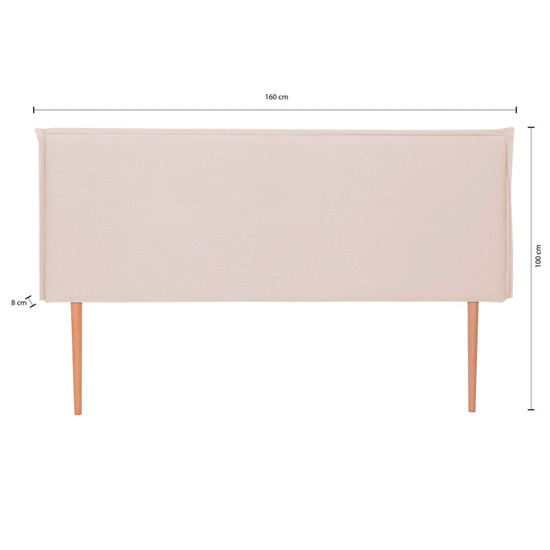 Edmond 150 Headboard - Beige