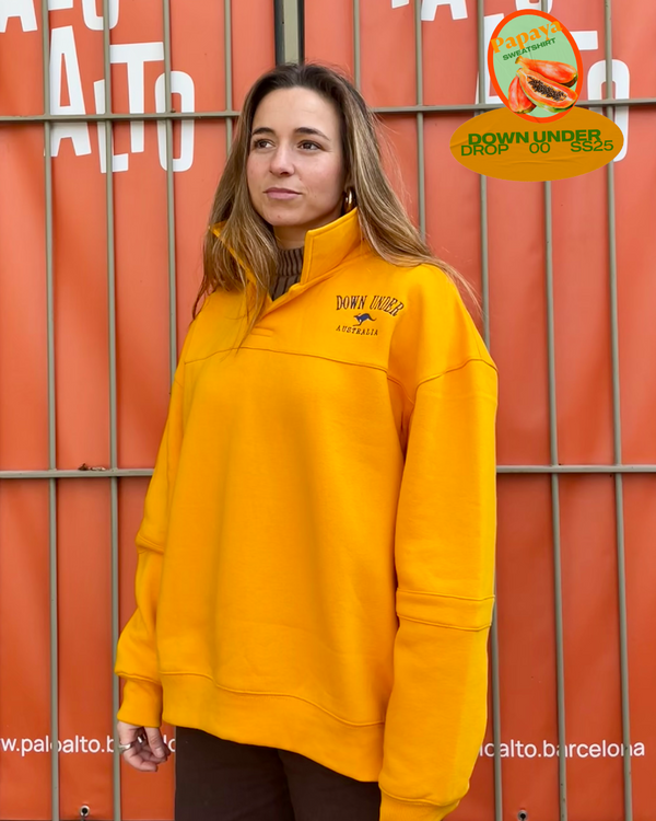Sweat-Shirt Papaya