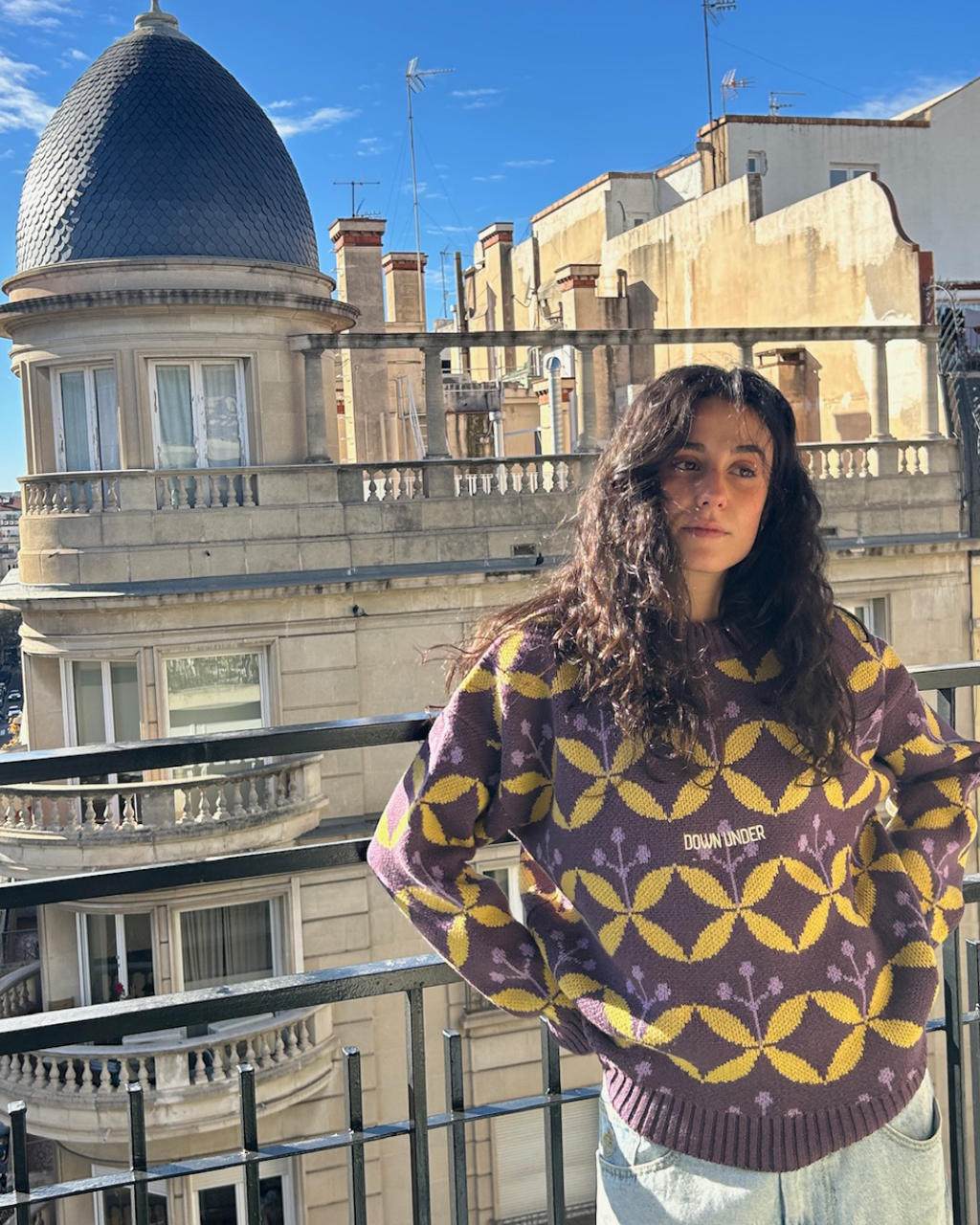Maille Violet Vintage