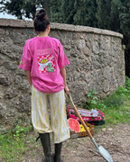 T-Shirt Pink Farm
