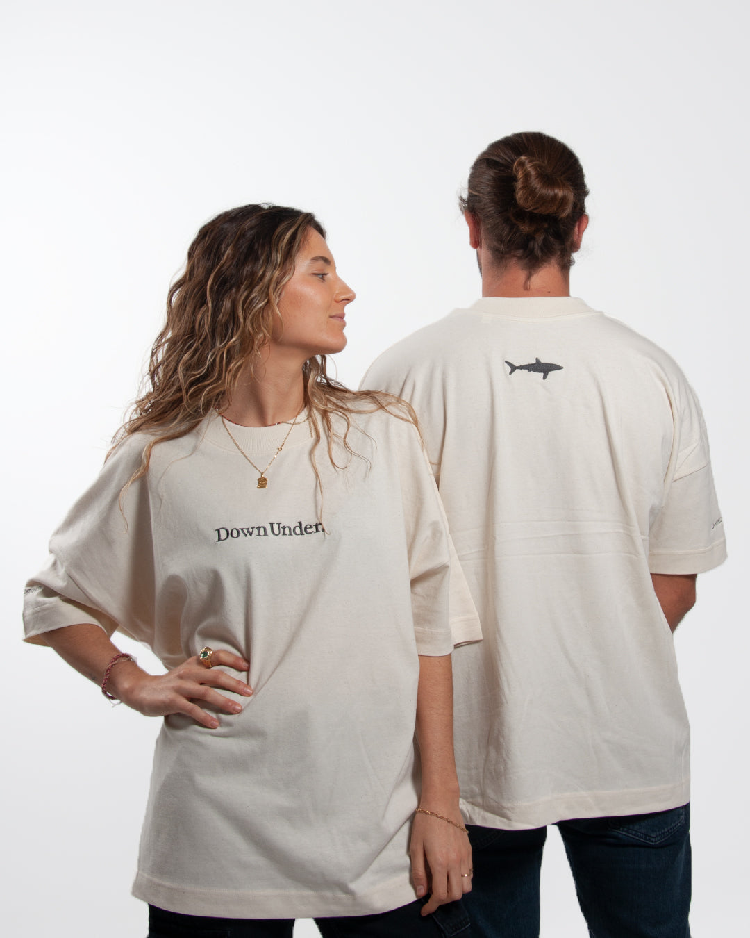 T-Shirt Shark Cream