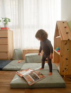 Bloc Psychomoteur Montessori Triangle - Aigue-Marine