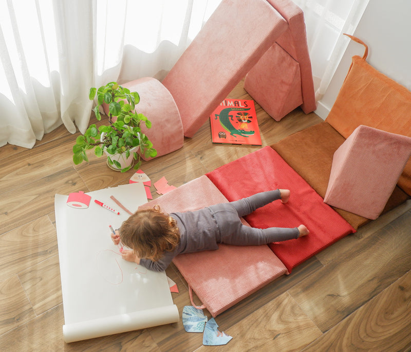 Bloc Psychomoteur Montessori - Rose