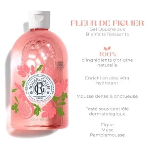 Roger&Gallet - Gel De Ducha Beneficioso Fleur De Figuier Gran Formato - 500Ml